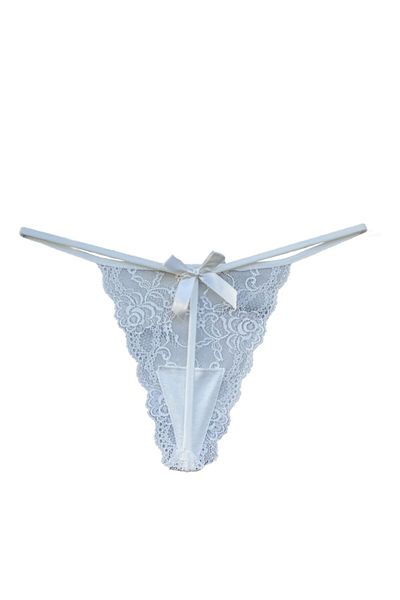 Betimoda Ribbon Thong Ecru