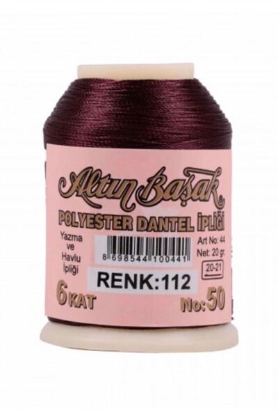 Altınbaşak Polyester Dantel Ipliği 6 Kat 20 Gr Renk 112