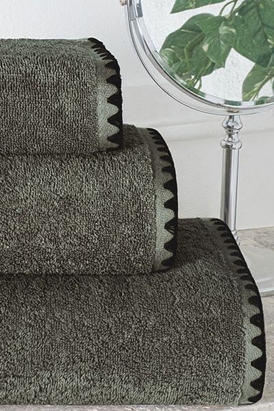 Upline Janine 3-Piece Towel Set (30X30 50X90 70X140) - Khaki