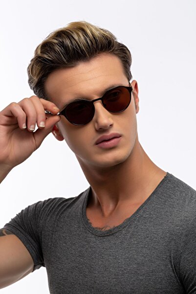 GHIA Montgomery Erkek Kahverengi Güneş Gözlüğü