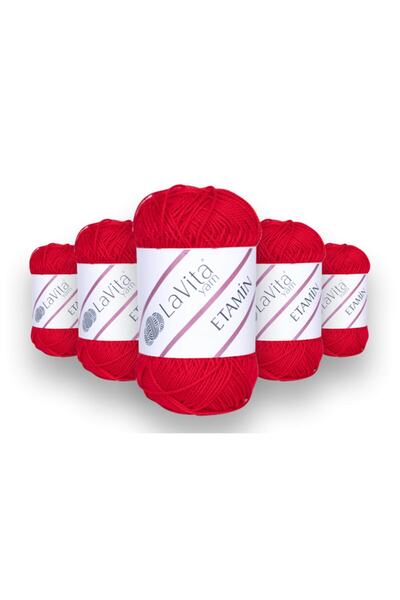 LaVita Yarn Etamin 30 gr Amigurumi, Punch, Etamin, pređa za ručno pletenje, p...