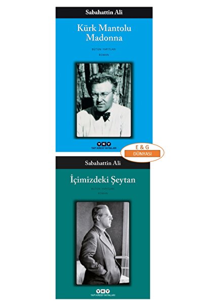 Yapı Kredi Yayınları Kürk Mantolu Madonna+içimizdeki Şeytan 2'li Set