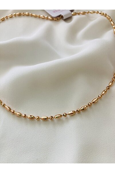 Bestofcase Altın Renk Top Zincir