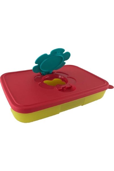 Tupperware صندوق مناديل مبللة رفيع