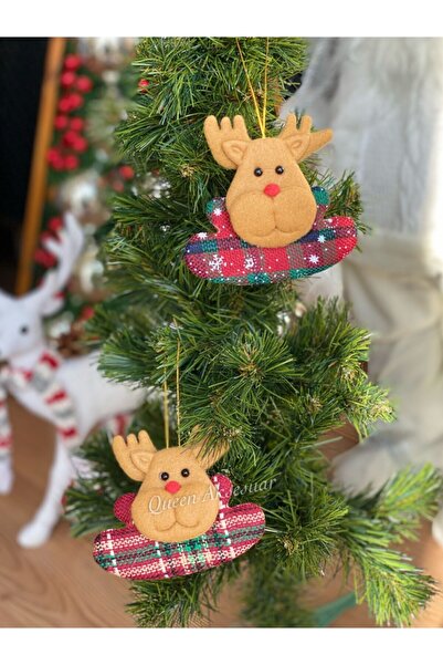 QUEEN AKSESUAR Новий рік, новорічний спеціальний розкішний олень, ялинка, оди...