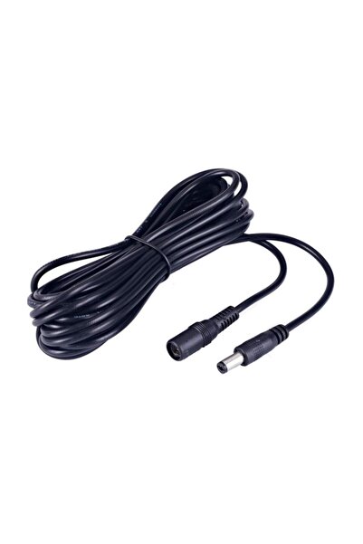 Alfais 4384 Dc Adaptör Uzatma Kablosu 3 Metre 5.5mm X 2.1mm Dişi Erkek