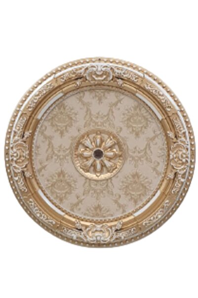 Decomarket Decozza Oval 90cm Bronz Saray Tavan Göbek