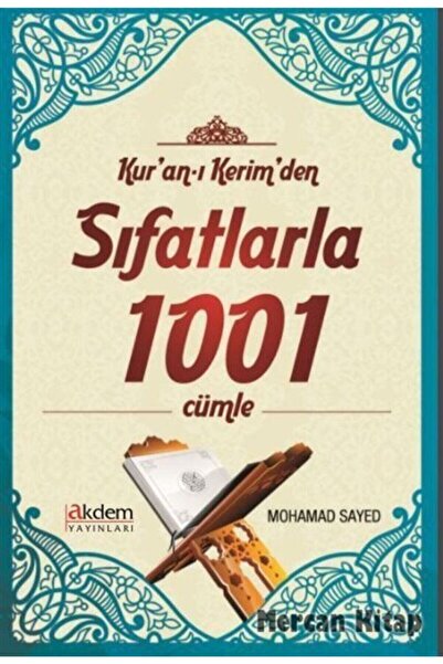 Akdem Yayınları 1001 de propoziții din Sfântul Coran cu atributuri