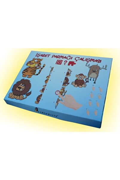 EZBERMATİK Otizm Eğitim Materyali Işaret Parmağı Çalışması