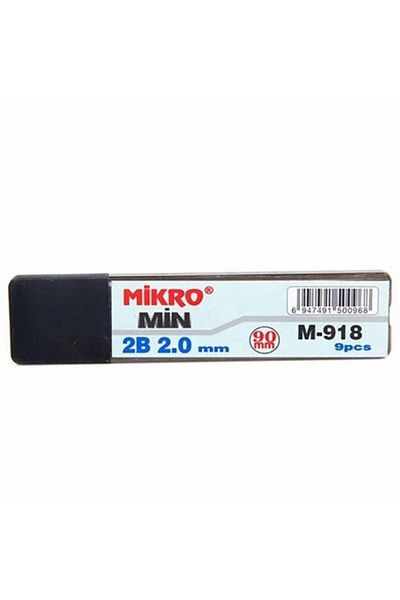 Mikro M-918 رأس قلم 2.00 مم رأس سميك 2b 1 قطعة