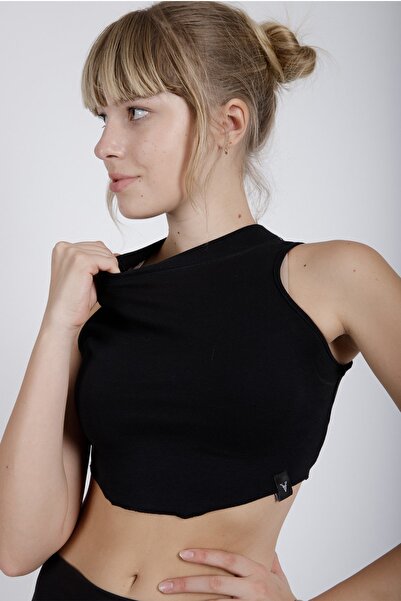 cervus Penye Büstiyer Kısa T-shirt C-25764