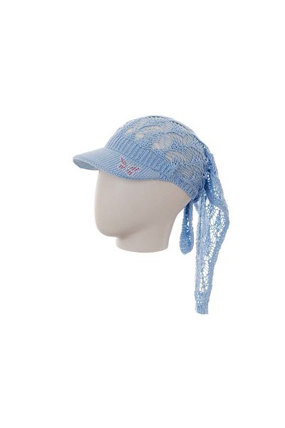 Fonem Mesh Knit Bandana Blue Fo 110