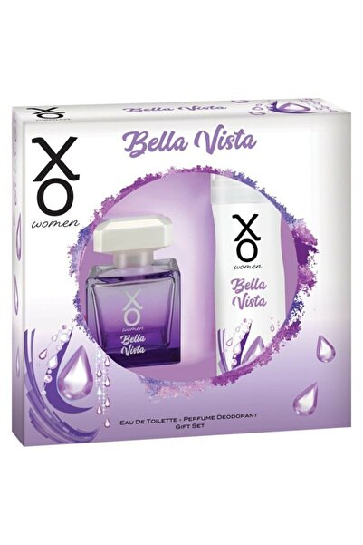 XQ Xo Bella Vista For Women Edt Kadın Parfüm 100 Ml + Deo Sprey 150 Ml