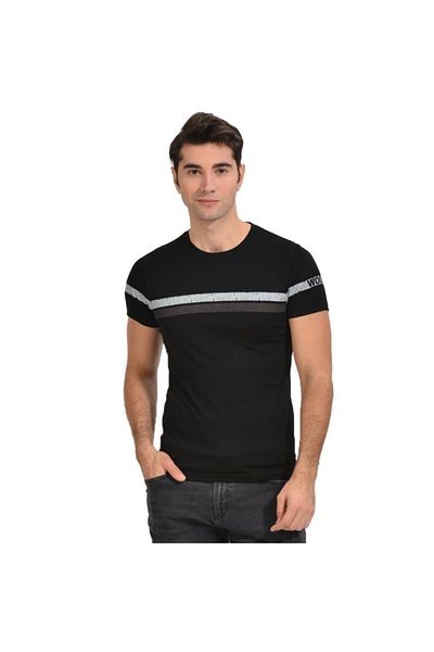 Woolnat Ανδρικό κοντομάνικο μπλουζάκι με στάμπα Merino Wool Line