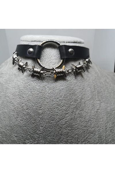Deneme Zamanı Barbed Wire Leash Necklace