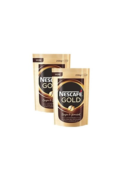 Nescafe 2 Paket Gold Eko Paket 200gr Marketplace