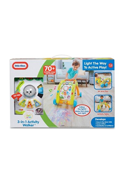 Little Tikes 3-в-1 Проходилка и маса за занимания