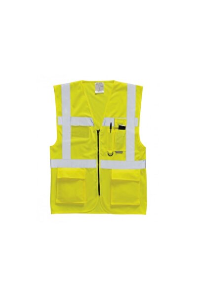 BESTGUARD Reflektörlü Ikaz Yeleği - Mühendis Tipi