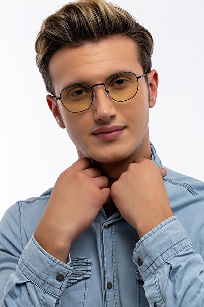 GHIA Arroh Black Metal Çerçeveli Mavi Işık Korumalı Ekran Koruyucu Gözlük