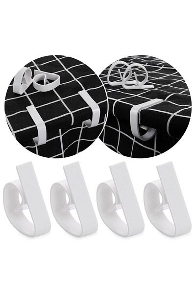 Emofom Set of 4 Latch Tablecloth and Winter