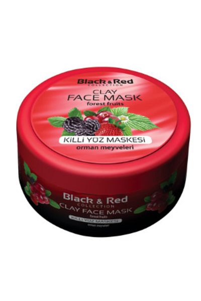 Black Red Clay Face Mask (Forest Fruits Extract) 400 Gr