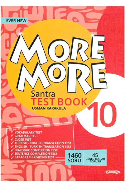 Kurmay ELT 10.sınıf More&more Santra Test Book