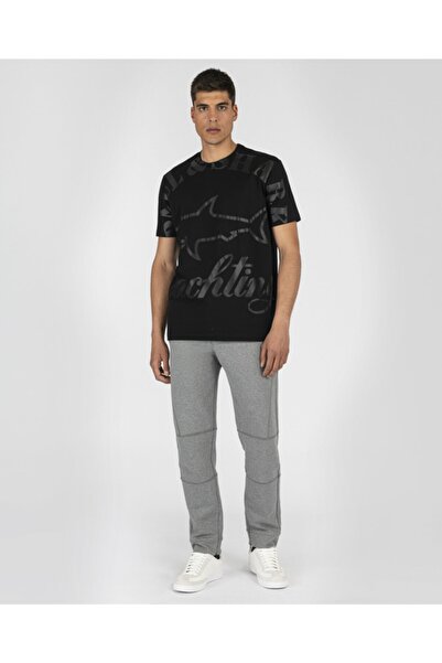 PAUL&SHARK Ανδρικό πλεκτό μπλουζάκι C.w. Βαμβάκι