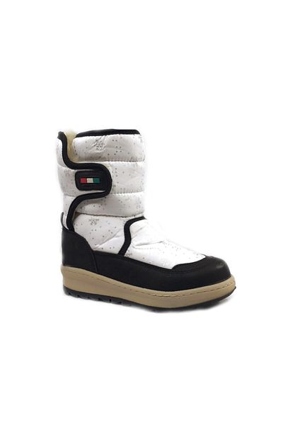 AYAKKABIMOOD Le Petit White Snow μοτίβο γούνας μέσα σε κοριτσίστικες μπότες χιονιού