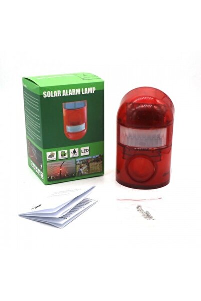 BAYRAM Sensörlü Güneş Enerjili Alarm & Çaydırıcı Alarm Hayvan Kovucu