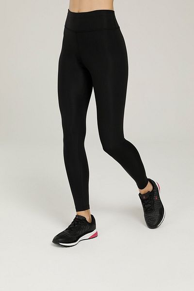 lumberjack 1w Ct125 Basic Leggings 1pr, μαύρο γυναικείο καλσόν