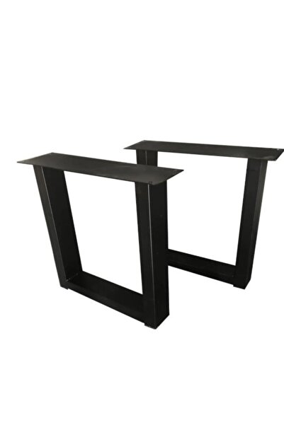 İlgi Trafik Picior de masă din metal, negru, pentru bancă, lateral, central, pentru masă de cafea