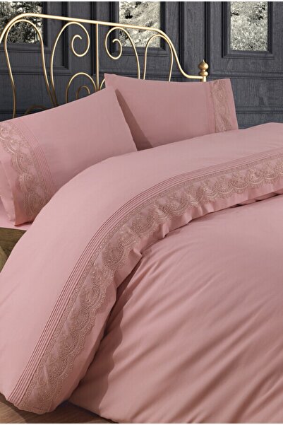 Anna Karina Home Consept Anna Karina Çift Kişilik Güpürlü Nevresim Takımı - P...