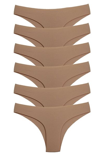 bonbonetti Γυναικεία εσώρουχα Laser Seamless Seamless 6 τεμαχίων