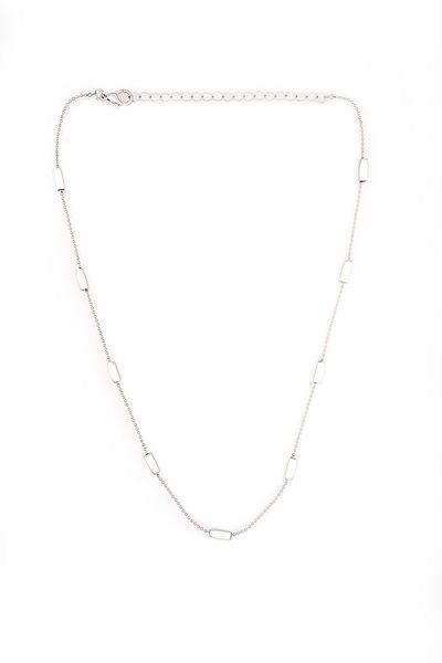 FORIVIA ACCESSORIES Silver, Single Design Necklace