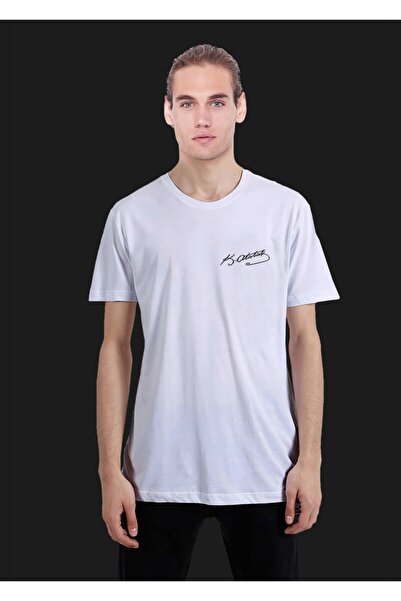 BB T SHIRTS Tricou unisex K.atatürk semnat 29 octombrie alb special 100% bumbac