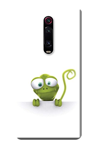 Ceppare Mi 9t / Mi 9t Pro Uyumlu Kılıf Baskılı Silikon Kapak Kertenkele Stk:478