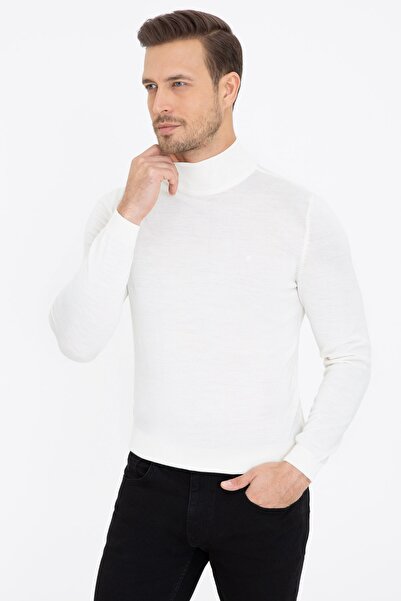 Cacharel Ecru Men's Sweater G051SZ0TK.0001260078