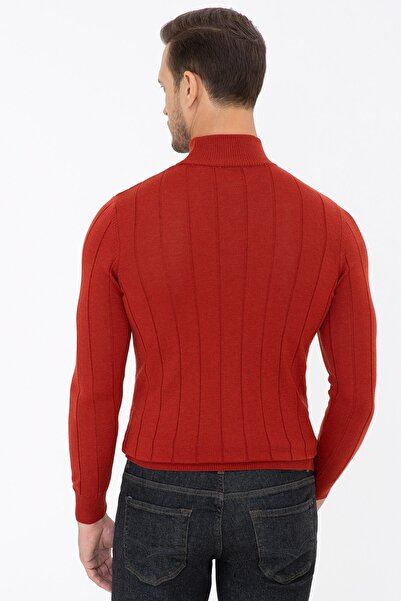 Cacharel Ziegelroter Herrenpullover G051SZ0TK.0001281437