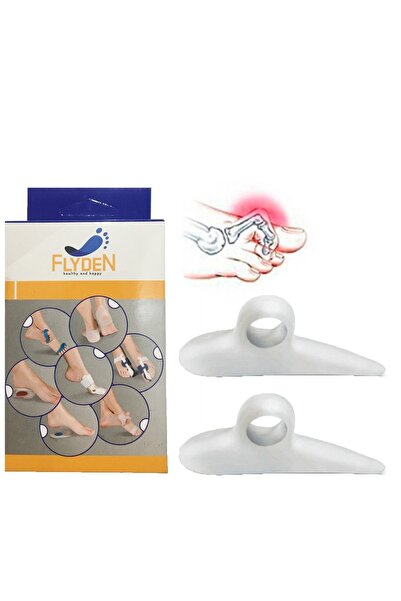 FLYDEN Ayak Parmak Şekil Düzeltici Silikon Çekiç Parmak Yastığı Halkalı Duruş...