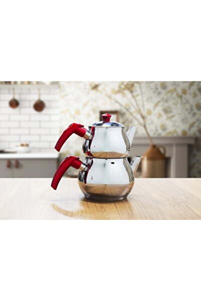 Ulutaş Küre Mini Boy Çelik Çaydanlık