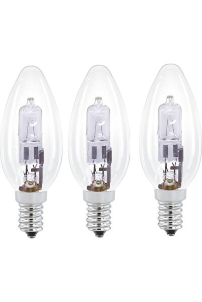 YNL LIGHT Ince Duy 42w Halojen Mum Ampul 3lü