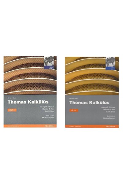 Pearson Yayınları Thomas Kalkülüs Set (1. Ve 2. Cilt) 2'li Set - Pearson Yay