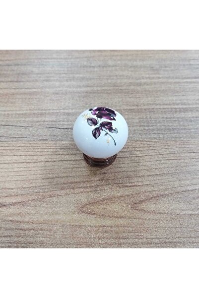 ARON 3095-21-143 Antik Bakır Rustik Porselen Düğme Kulp Mobilya Çekmece Dolap...