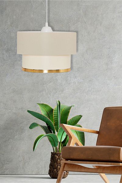 EvLight Vip Pendant Lamp Chandelier Gold / Cream