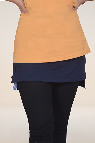 sufyy Yırtmaçlı Pamuk Içlik Etek