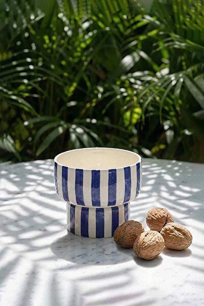 TRENDYOLMİLLA HOME طبق تقديم سيراميك بقاعدة قطر 14.5 سم TPHSS26TBK00037