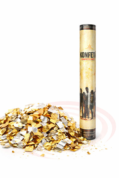 Baloncu Dede Altın Konfeti Gold Parti Konfeti Patlatma Doğum Günü Düğün Kutla...