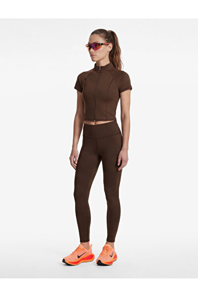 Koton Slim Fit Kısa Kollu Fermuarlı Dik Yaka Spor Tişört