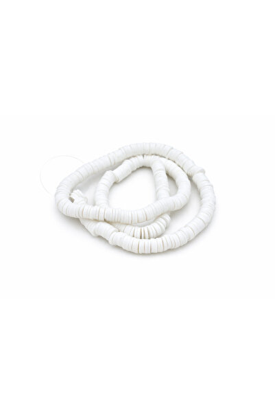 FlowerAksesuar 1 Dizi - 40 cm Fimo Boncuk, Dizi Fimo Boncuk, Polimer Boncuk, ...