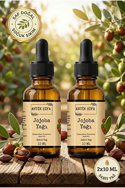 Antik Şifa Jojoba Yağı %100 Saf Seyreltilmemiş - (10ML 10ML)